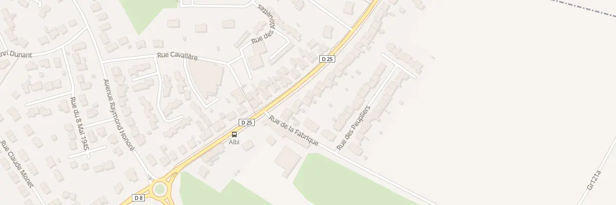 Plan du 748 Rue du Marechal Leclerc à Montigny-en-Ostrevent