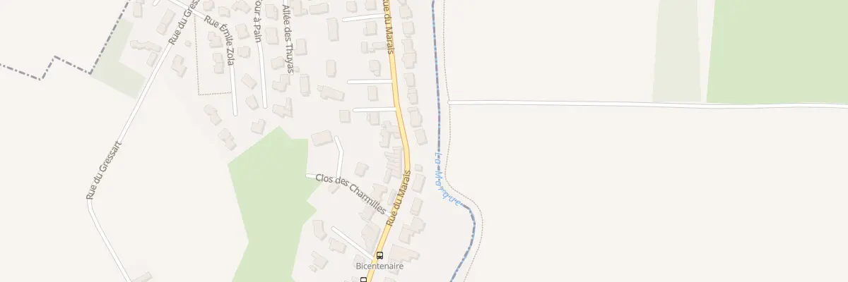 Plan du 26 Rue du Marais à Tressin