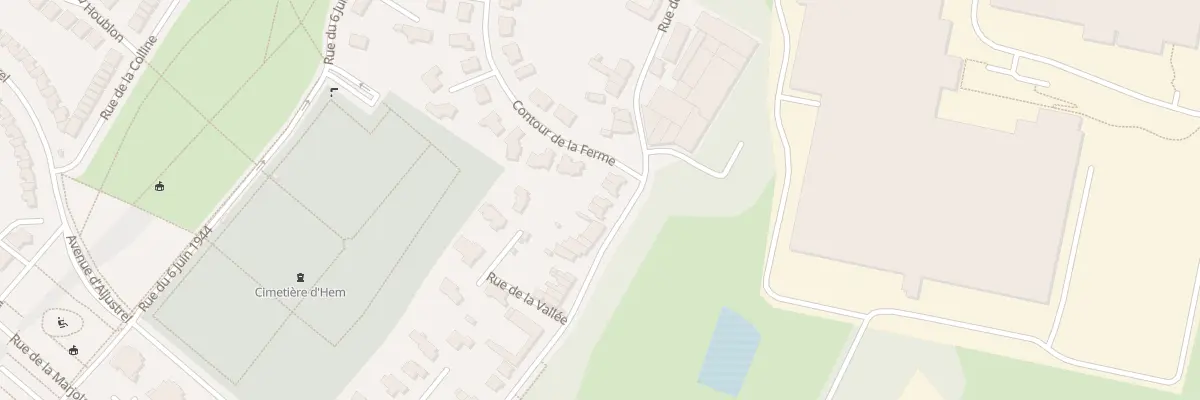 Plan du 103 Rue de la Vallee à Hem