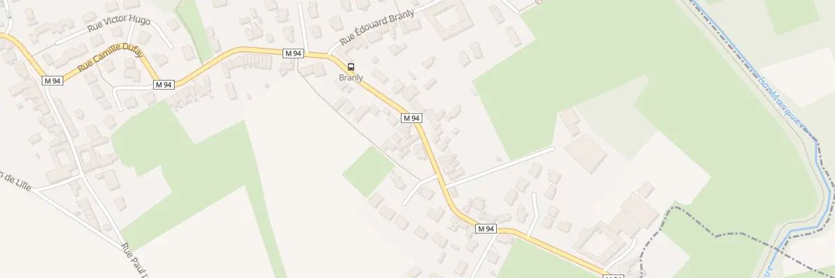 Plan du 88 Rue Camille Dufay à Anstaing