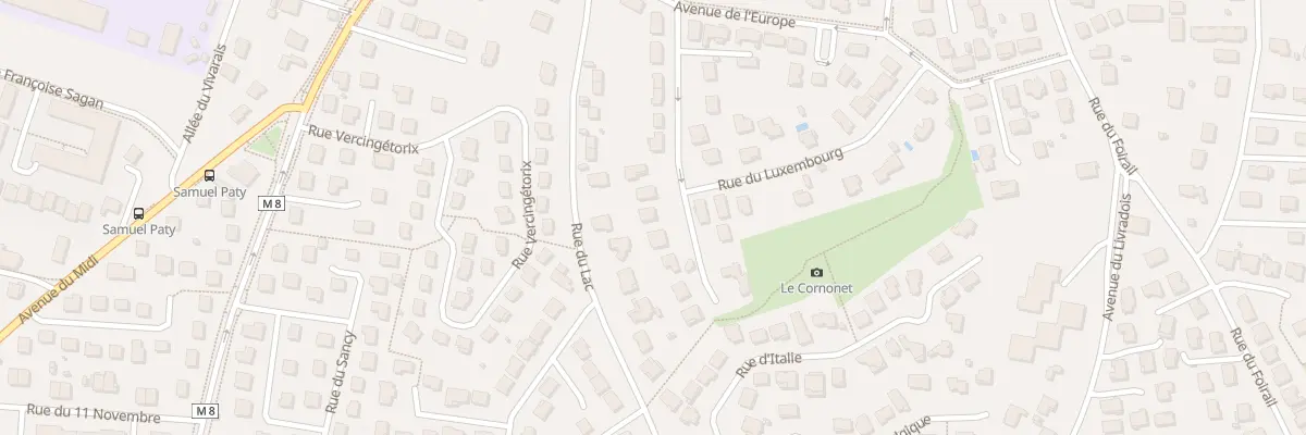 Plan du 40 Rue du Cornonet à Cournon-d’Auvergne
