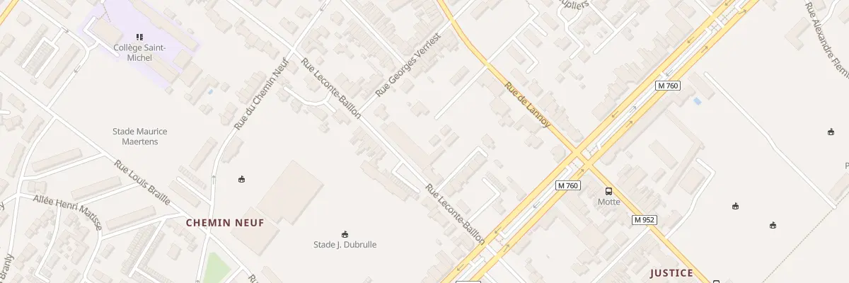 Plan du 53 Rue Leconte Baillon à Roubaix
