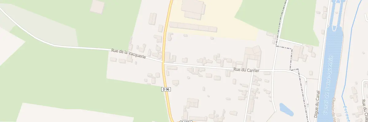 Plan du 314 Rue du Carrier à Banteux