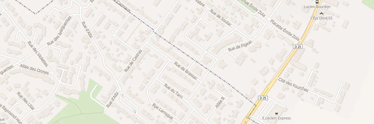 Plan du 130 Rue Brassac à Montigny-en-Ostrevent
