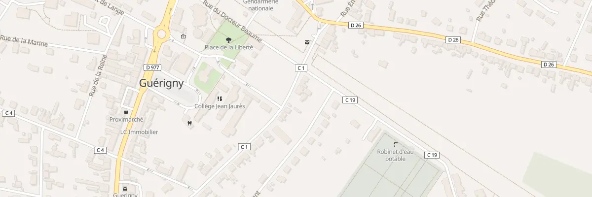 Plan du 5 Rue Masson à Guérigny