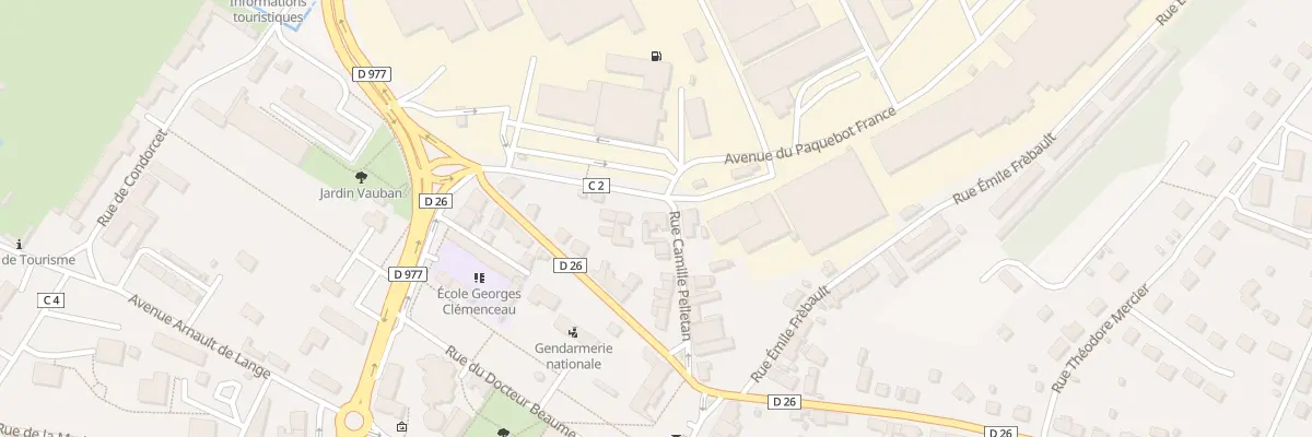 Plan du 6 Rue de Lanessan à Guérigny