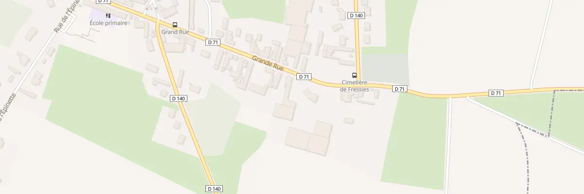 Plan du 228 Gr Grande Rue à Fressies