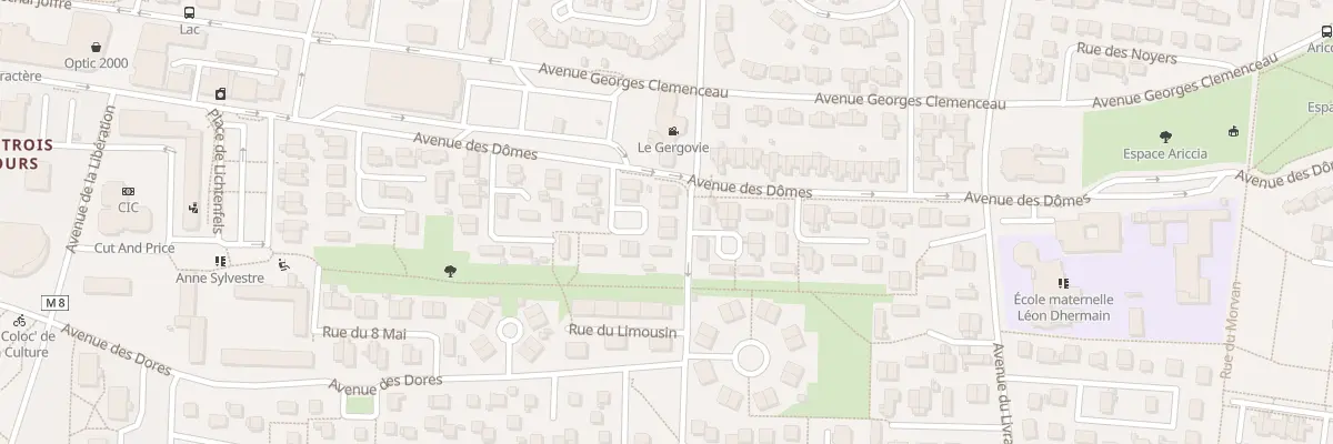 Plan du 3 Pl du Puy Saint Romain à Cournon-d’Auvergne