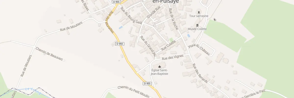 Plan du 4 Rue du Grand Jeu à Saint-Sauveur-en-Puisaye