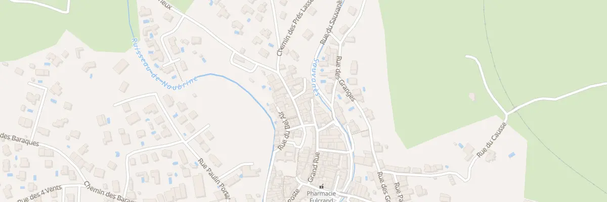 Plan du 36 Gr Grand Rue à Laurens