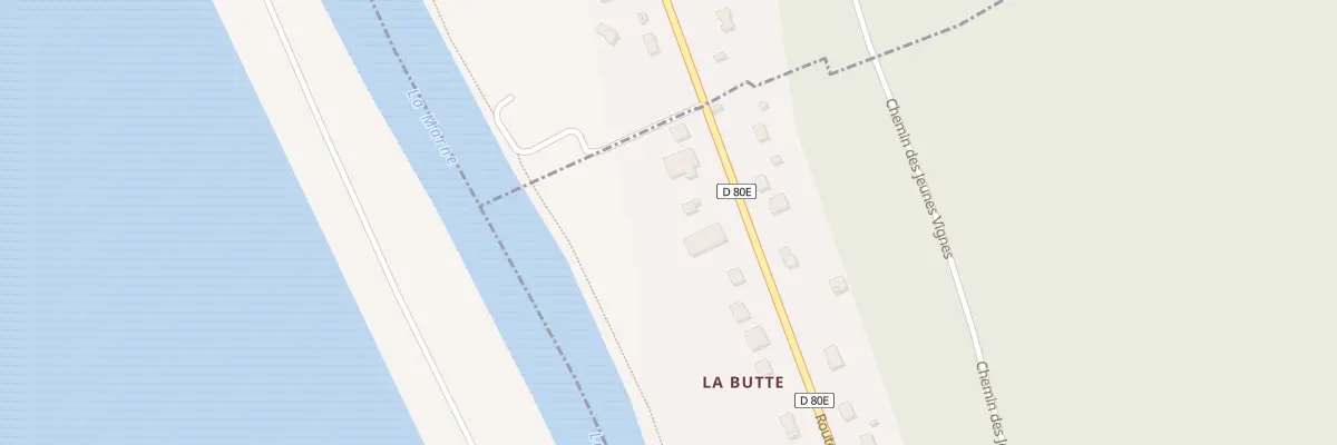 Plan du 85 Rte de Sainte-aulde à Méry-sur-Marne