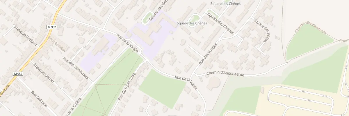 Plan du 182 Rue de la Vallee à Hem