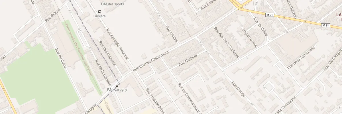 Plan du 79 Rue Charles Castermant à Wattrelos