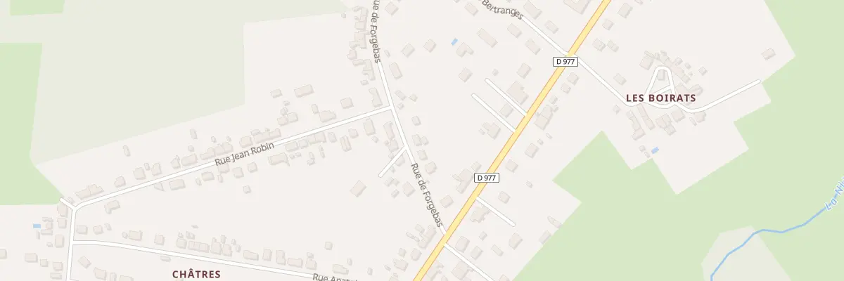 Plan du 6 Rue de Forgebas à Guérigny