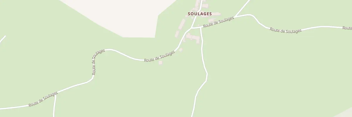 Plan du 5066 Village de Soulages à Prinsuéjols-Malbouzon