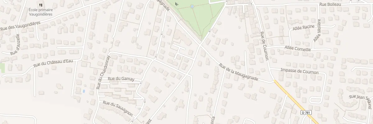 Plan du 1 Rue de la Source à Lempdes