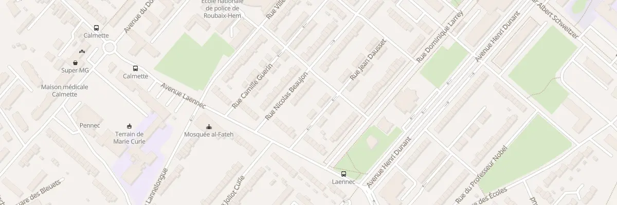 Plan du 72 Rue Nicolas Beaujon à Hem