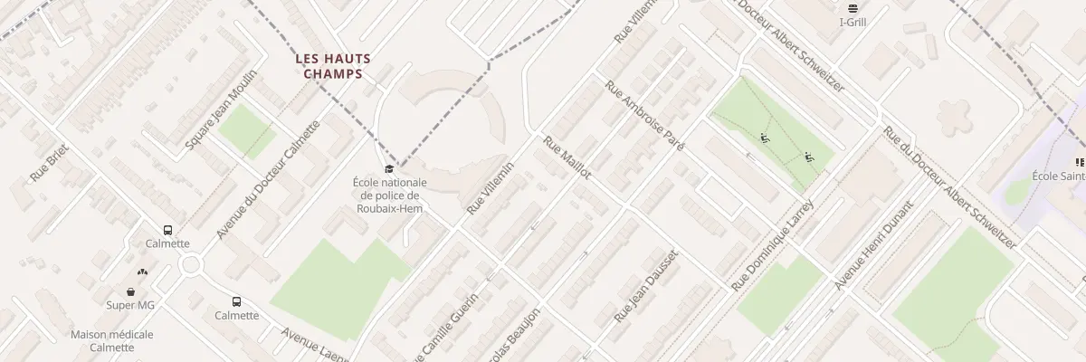 Plan du 65 Rue Maillot à Hem