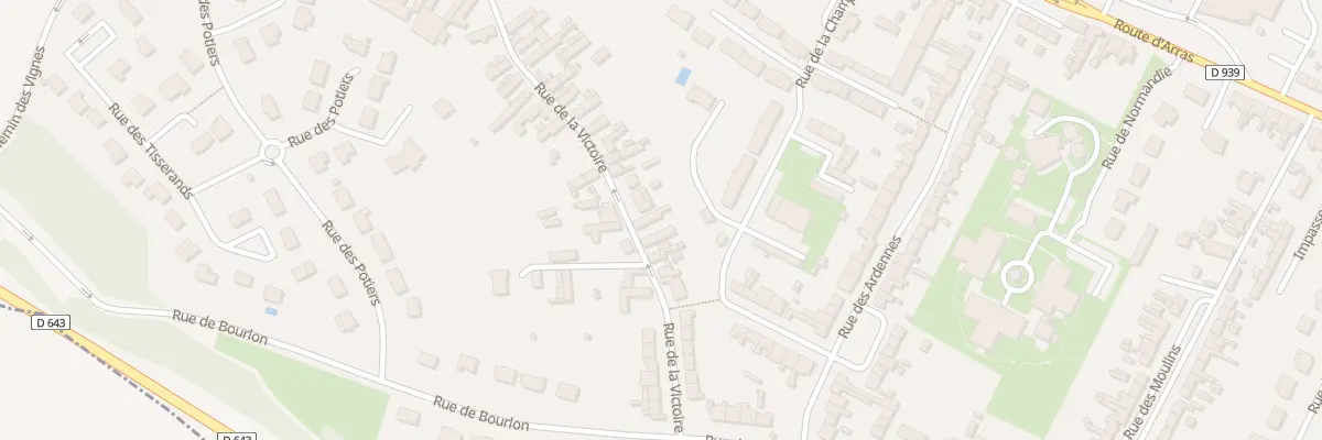 Plan du 41 Rue de la Victoire à Raillencourt-Sainte-Olle