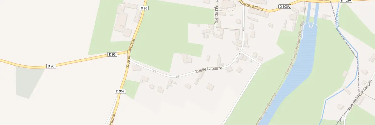 Plan du 238 Rle Lapierre à Banteux