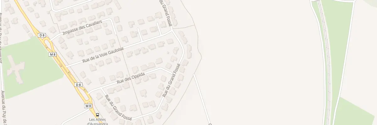 Plan du 38 Rue du Grand Fossé au Cendre