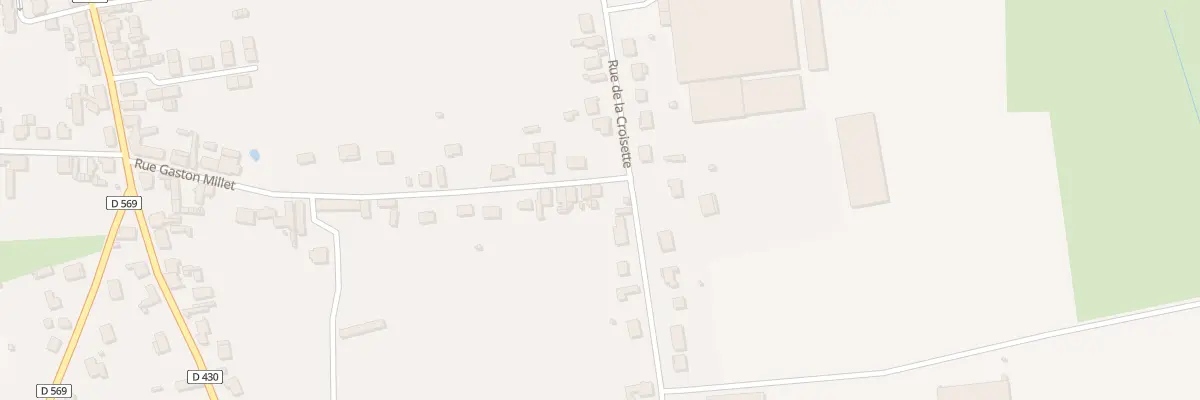 Plan du 1 Rue Gaston Millet à Flavy-le-Martel