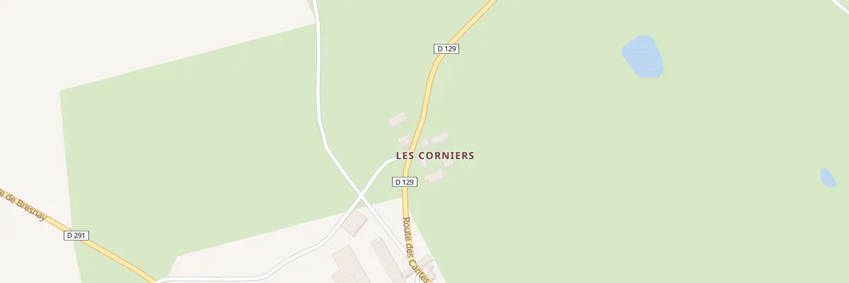 Plan du 5215 Les Corniers à Cressanges