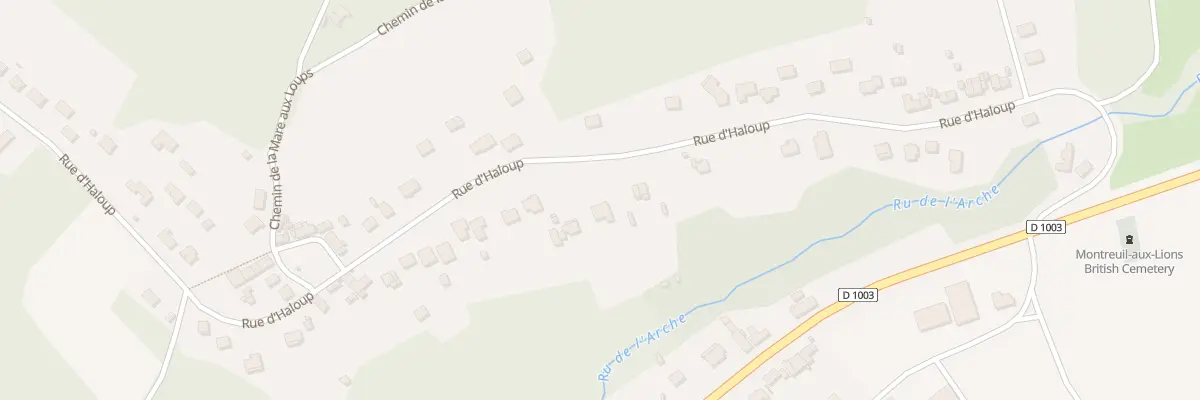 Plan du 31B Rue d’Haloup à Montreuil-aux-Lions