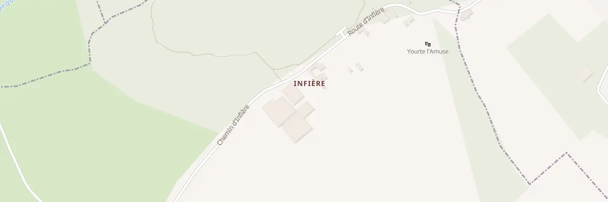 Plan du 1100 Che d’Infière à Bouvines