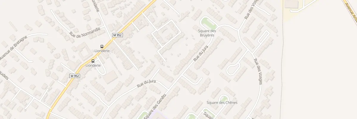 Plan du 67 Rue du Jura à Hem