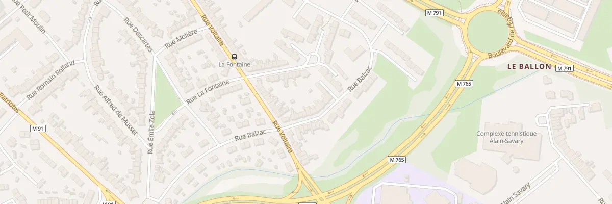Plan du 37 Rue Balzac à Wattrelos