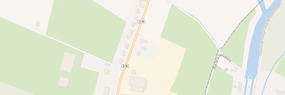 Plan du 890 Rue de Cambrai à Banteux