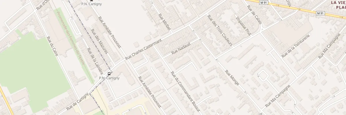 Plan du 35 Rue Nadaud à Wattrelos