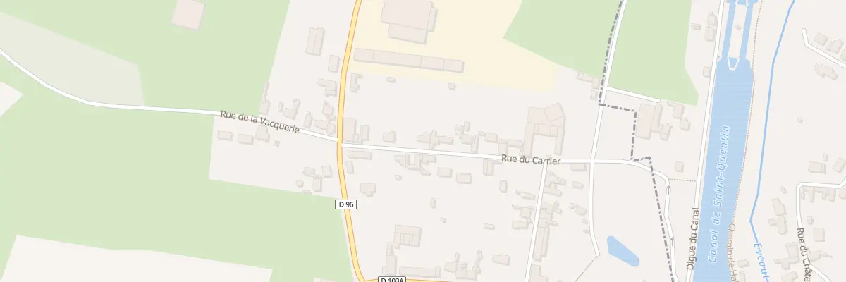 Plan du 281 Rue du Carrier à Banteux