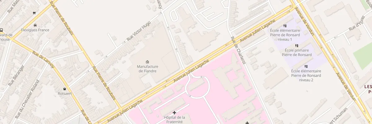 Plan du 117 Rue de Nancy à Roubaix