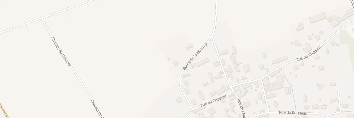 Plan du 36 Rte de Saint-loup à Savins