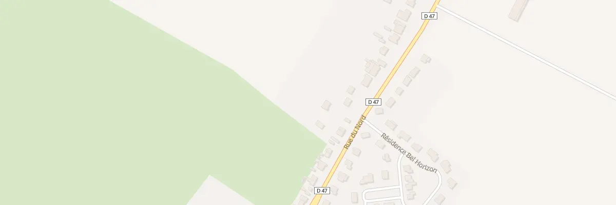 Plan du 570 Rue du Nord à Fressain
