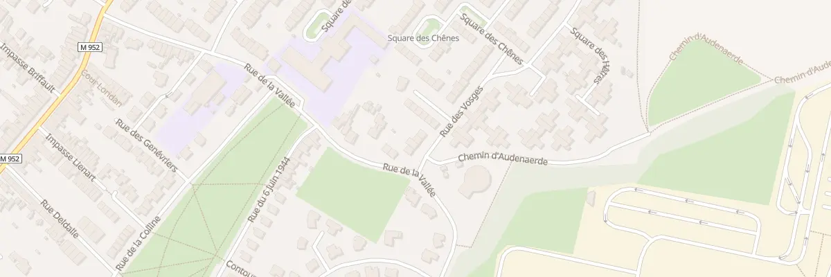 Plan du 5 Rue des Vosges à Hem