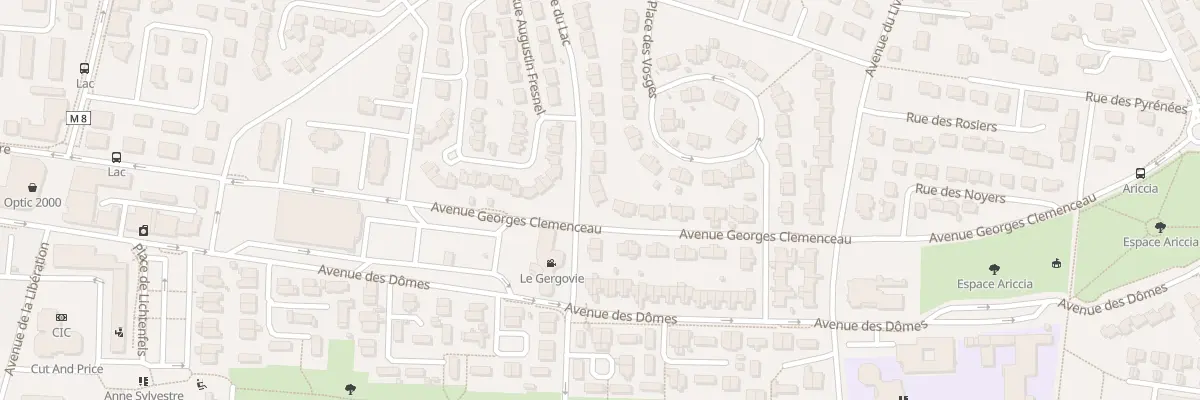 Plan du 67 Rue du Lac à Cournon-d’Auvergne