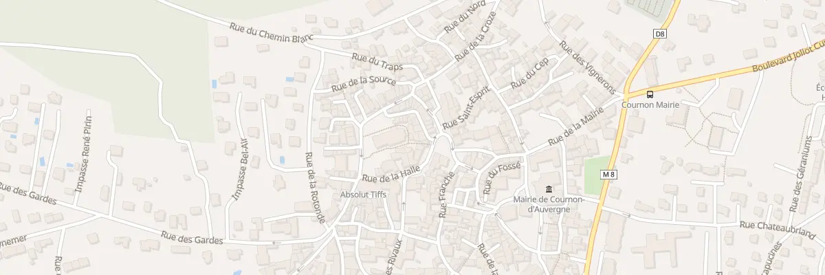 Plan du 6 Rue de l’Eglise à Cournon-d’Auvergne