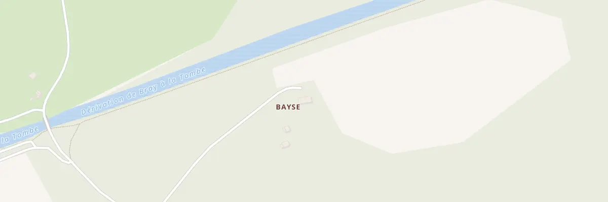 Plan du 5255 Bayse à Bazoches-lès-Bray