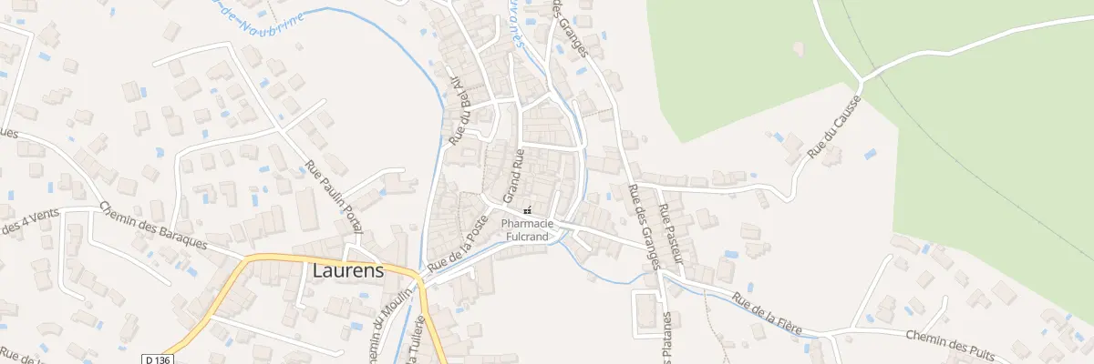 Plan du 3 Imp du Sauvanes à Laurens