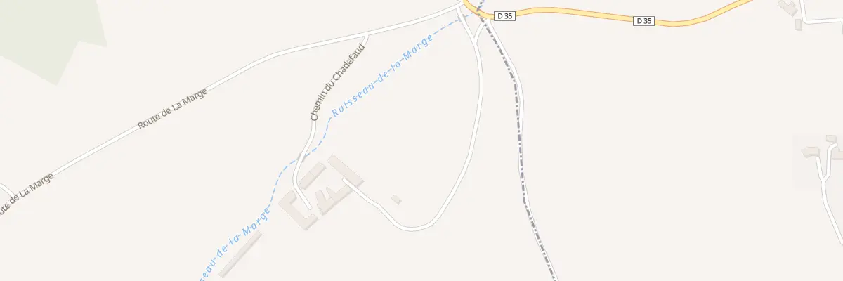 Plan du 5009 Chadefaud à Augnat