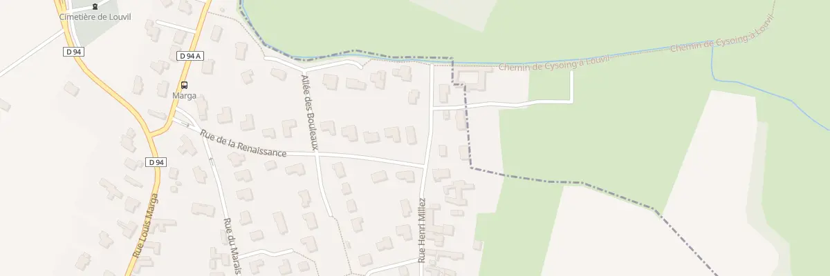 Plan du 508 Rue Henri Millez à Louvil