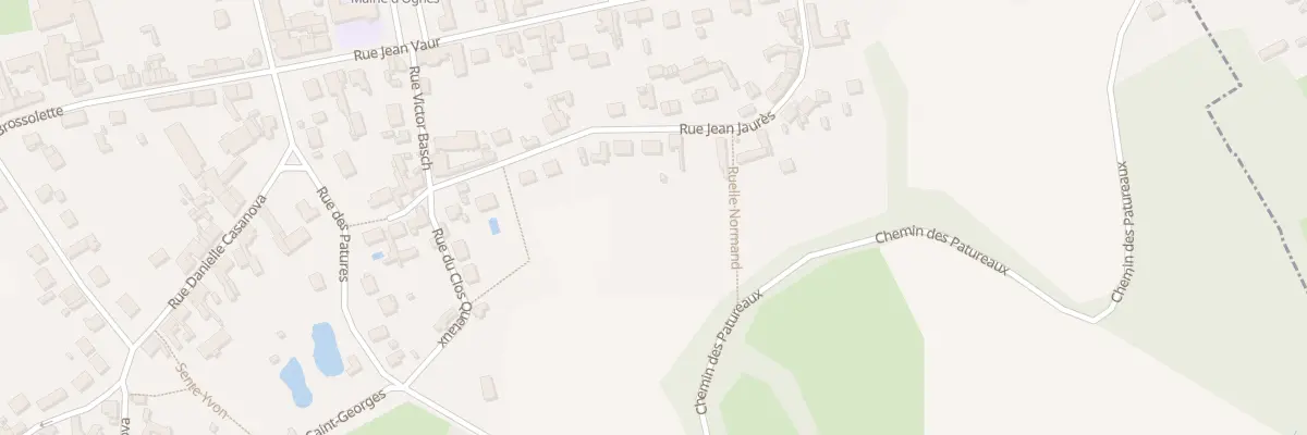 Plan du 15B Rue Jean Jaurès à Ognes
