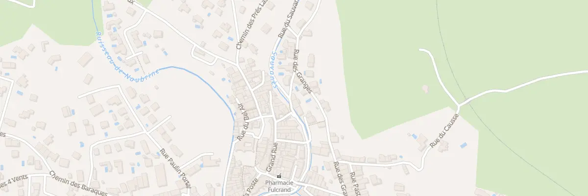 Plan du 2 Rue de la Passerelle à Laurens