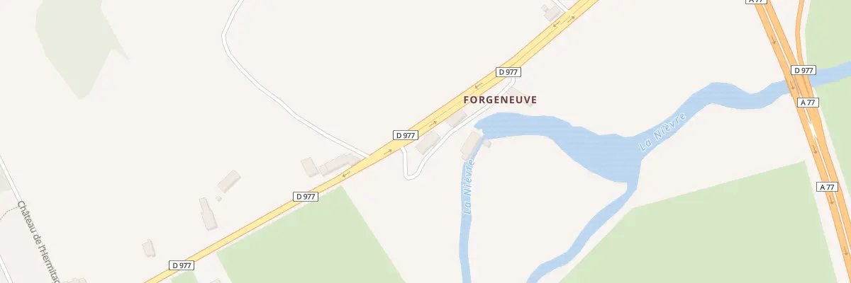 Plan du 20 Forgeneuve à Coulanges-lès-Nevers