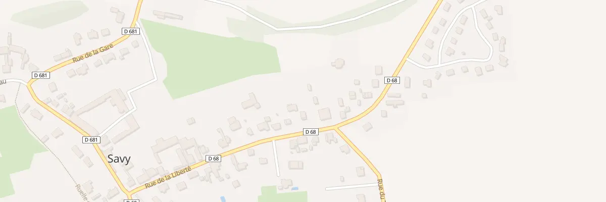 Plan du 23 Rue de la Liberté à Savy