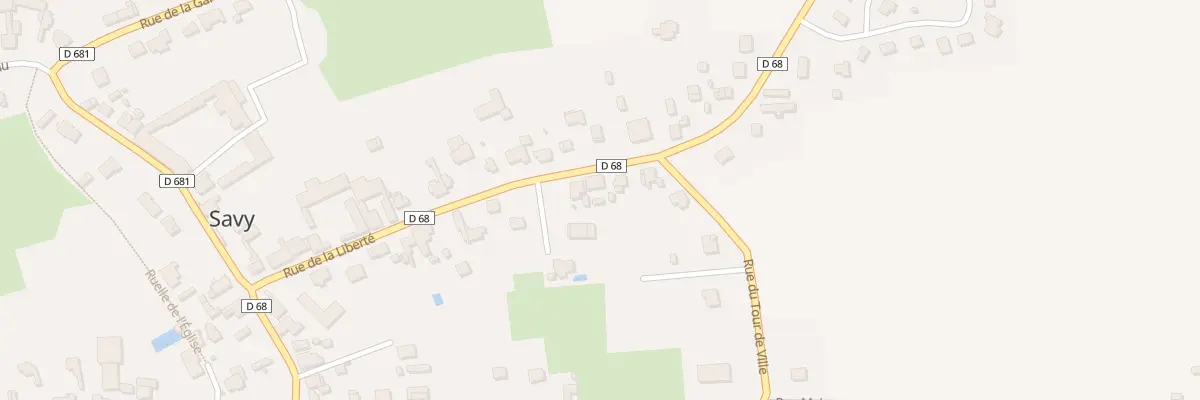 Plan du 24 Rue de la Liberté à Savy