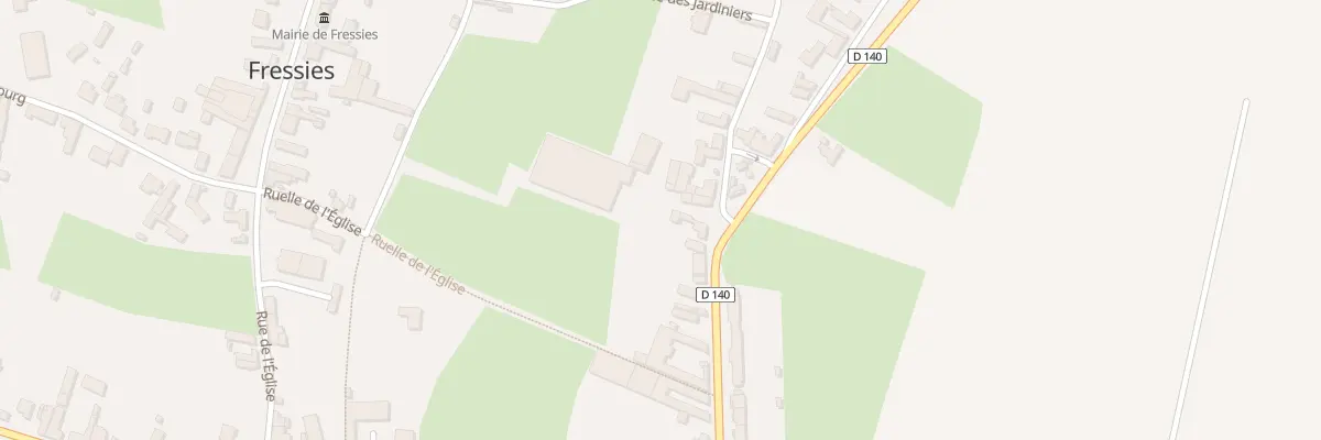 Plan du 58 Rue du Marais à Fressies
